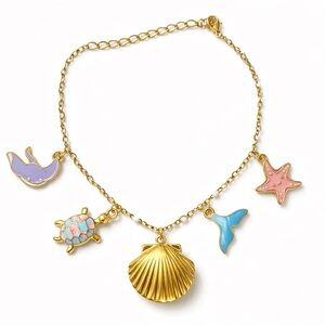18k Gold Charm Bracelet for Kids